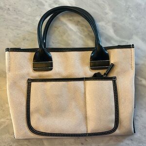 Saks Fifth Avenue leather handbag